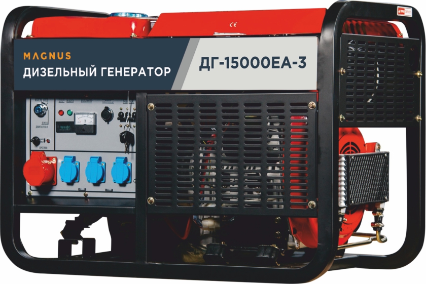 Генератор дизельный Magnus ДГ15000EA-3 с возм. подкл. ATS в Майкопе